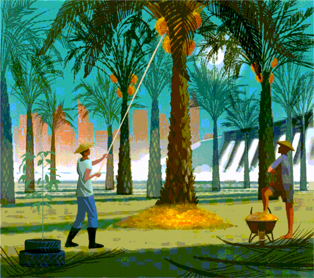 Illustration and animation for Arab News: Alex Green