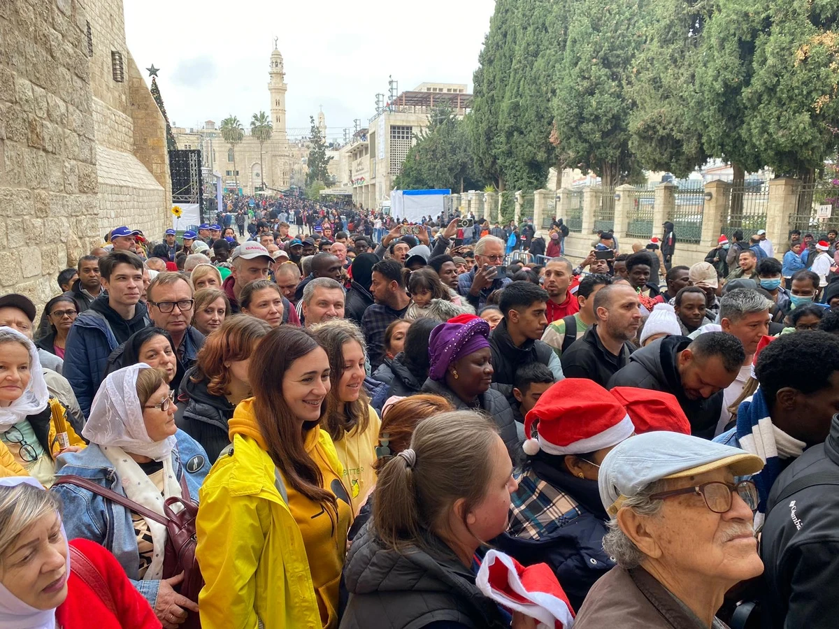 Bethlehem celebrates its largest and most distinguished Christmas in many years. (Supplied)