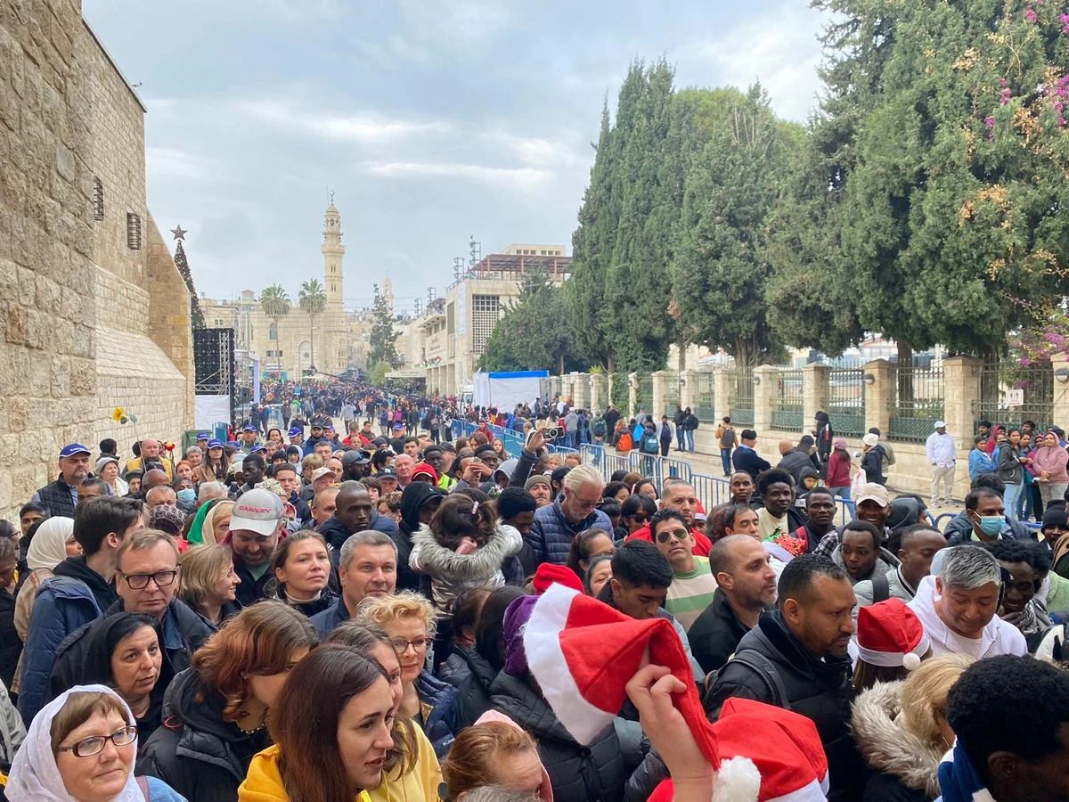 Christmas festivities begin in Bethlehem. (Supplied)