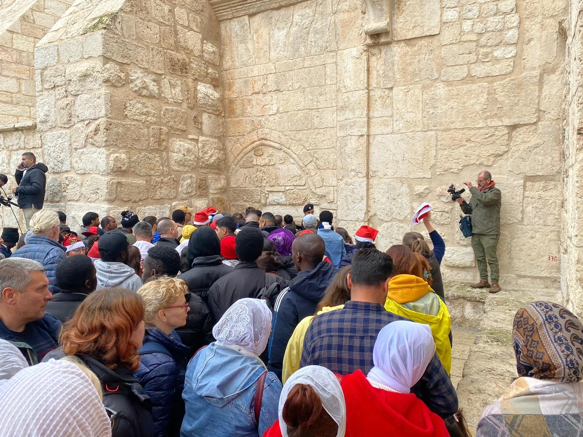 The biblical town of Bethlehem is gearing up for what residents hope will be a merry Christmas, with thousands of visitors expected to descend upon the traditional birthplace of Jesus. (Supplied)
