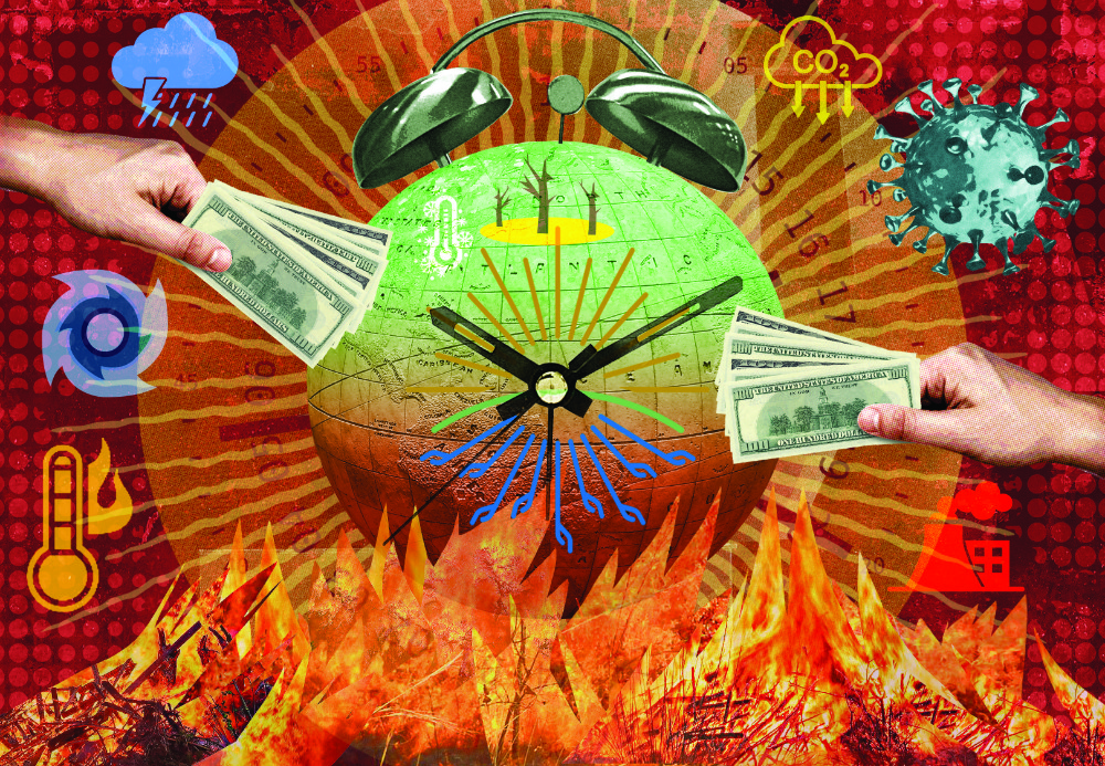 Illustration for Arab News by Miles Cole