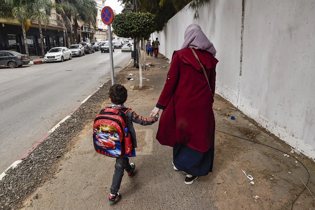 Algeria announced in June the introduction of English courses in primary schools. (AFP)