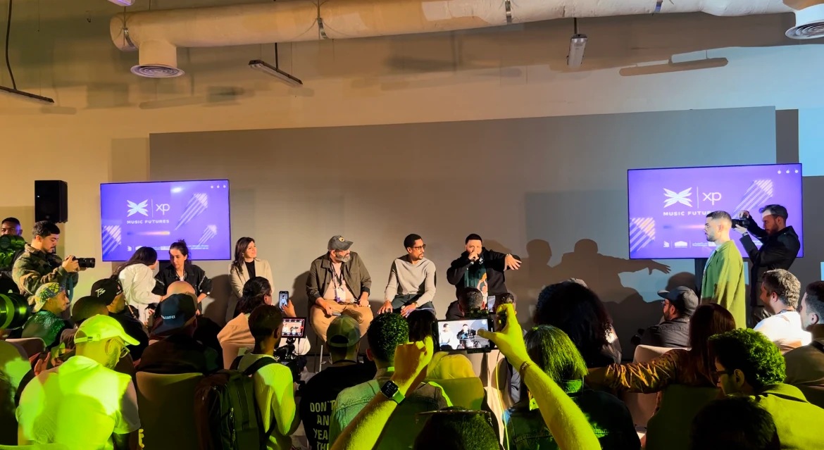 DJ Khaled makes a surprise appearance at XP Music Futures in Riyadh