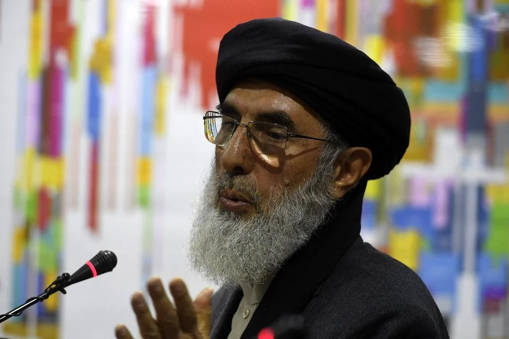 The attack took place near the office of Hezb-e-Islami headed by former Prime Minister Gulbuddin Hekmatyar, above. (AFP file photo)