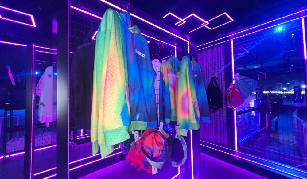 Music enthusiasts sport hoodies at MDLBEAST Soundstorm 2022 in Riyadh