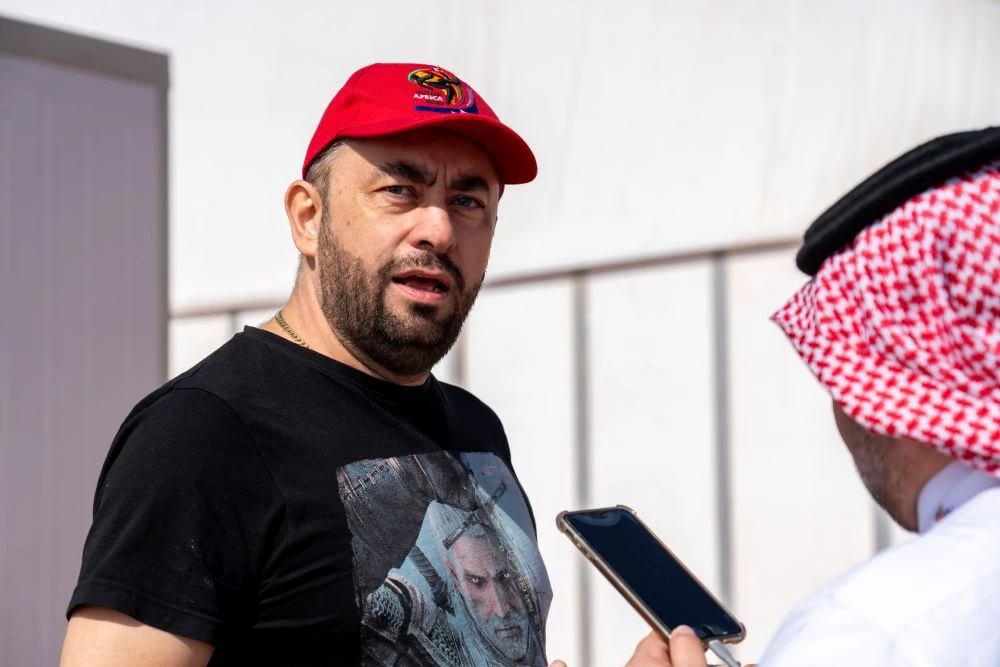 Paweł Juchniewicz has developed an affinity for Saudi Arabian culture. (Supplied)