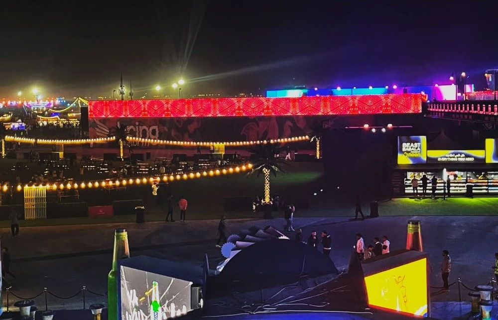 Young Saudi digital artists’ work showcased at major music festival