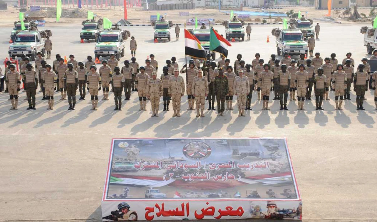 The Guardian of the South-2 joint drill — which will continue for several days — is one of a number of exercises that have been conducted by the two nations’ armed forces. (Egypt’s Defense Ministry)