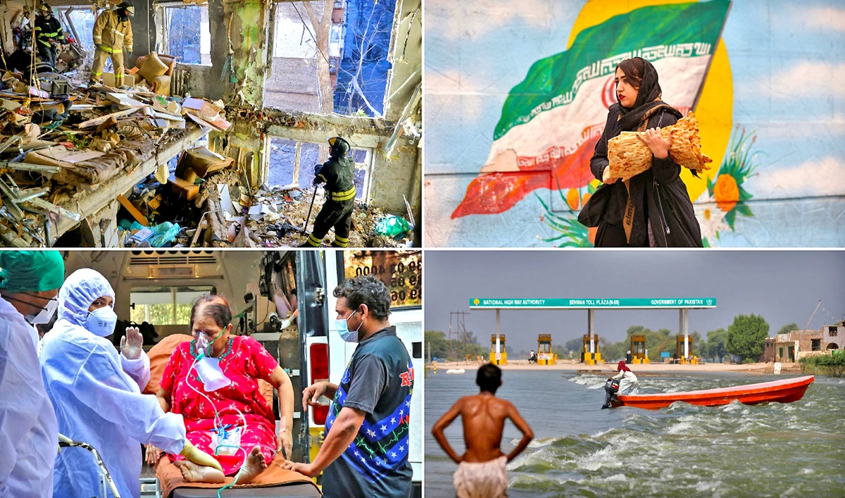 2022: When floods battered Pakistan, Russia invaded Ukraine, protests erupted in Iran
