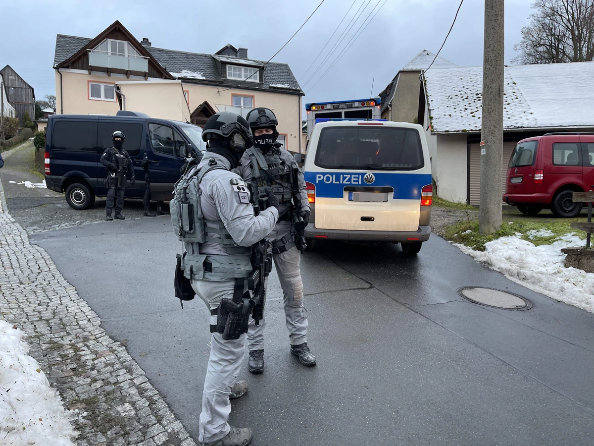 Police carried out series of raids across Germany against suspected far-right extremists who allegedly sought to overthrow the state by force. (AFP)