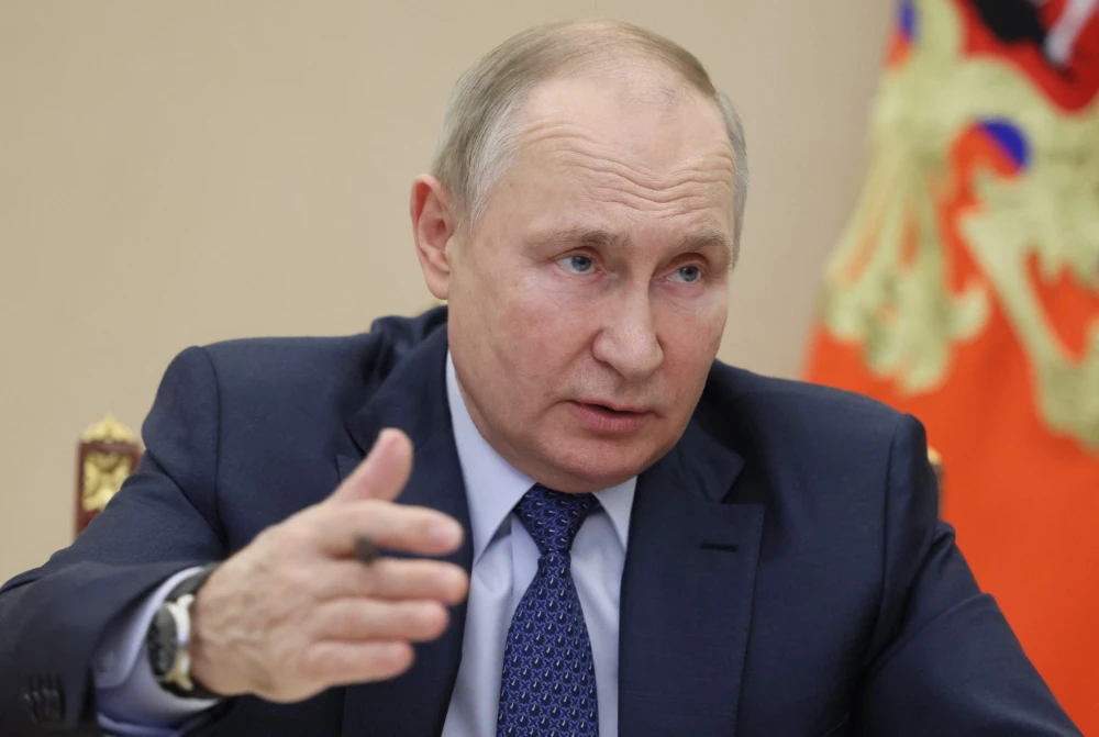 “Under these conditions, talk about any additional mobilization measures simply makes no sense,” Russian President Vladimir Putin said. (AFP)