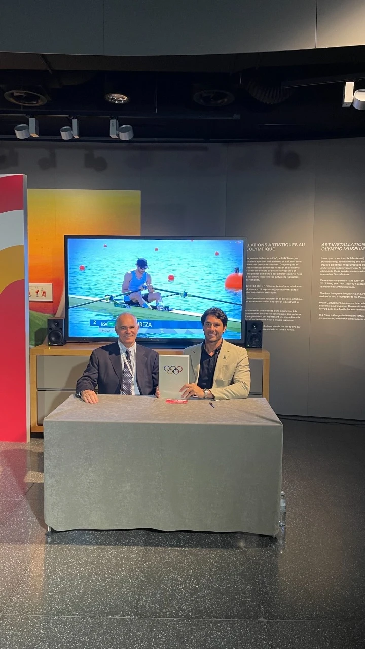 Husein Alireza becomes the first Saudi athlete inducted into the Olympic Museum