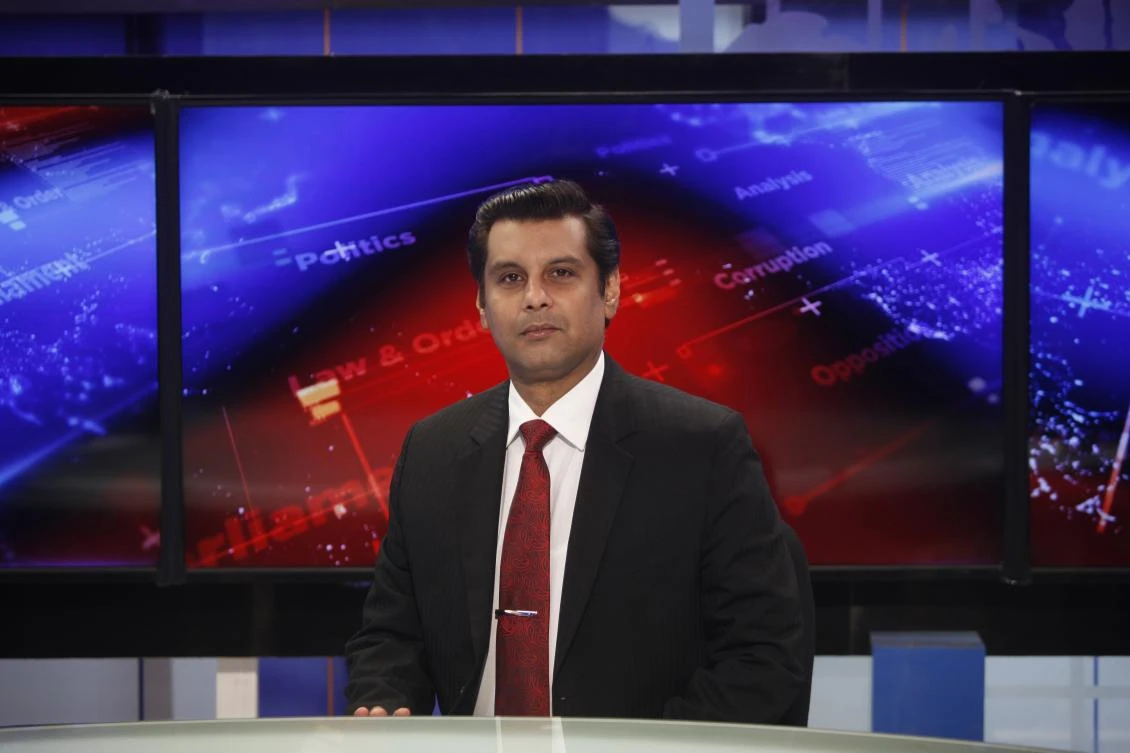 TV journalist Arshad Sharif fled from Pakistan citing threats to his life after the government registered several treason cases against him. (AP)