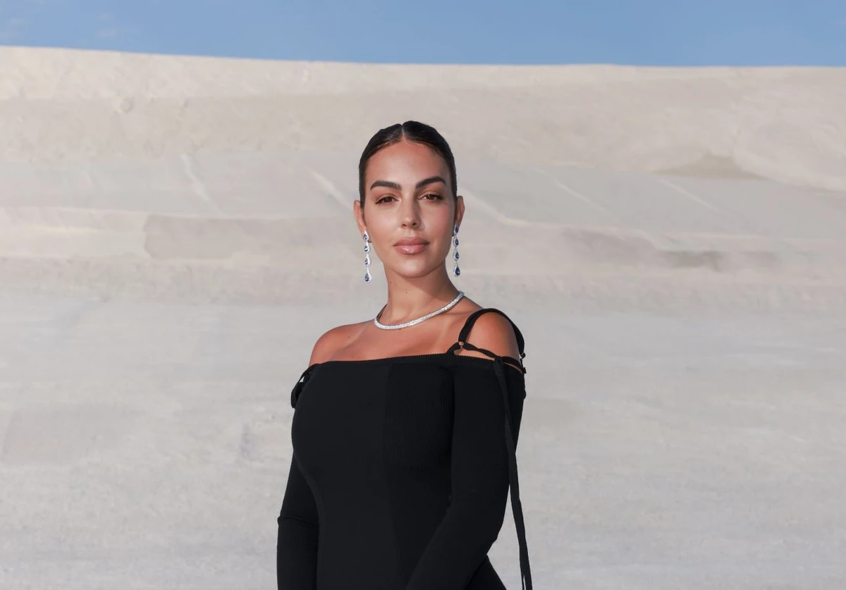 Georgina Rodriguez shows off Qatari label at World Cup