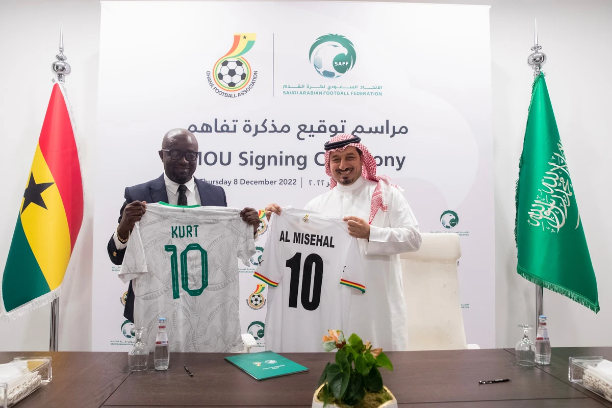 Saudi Arabian Football Federation signs MoU with Ghanaian counterparts