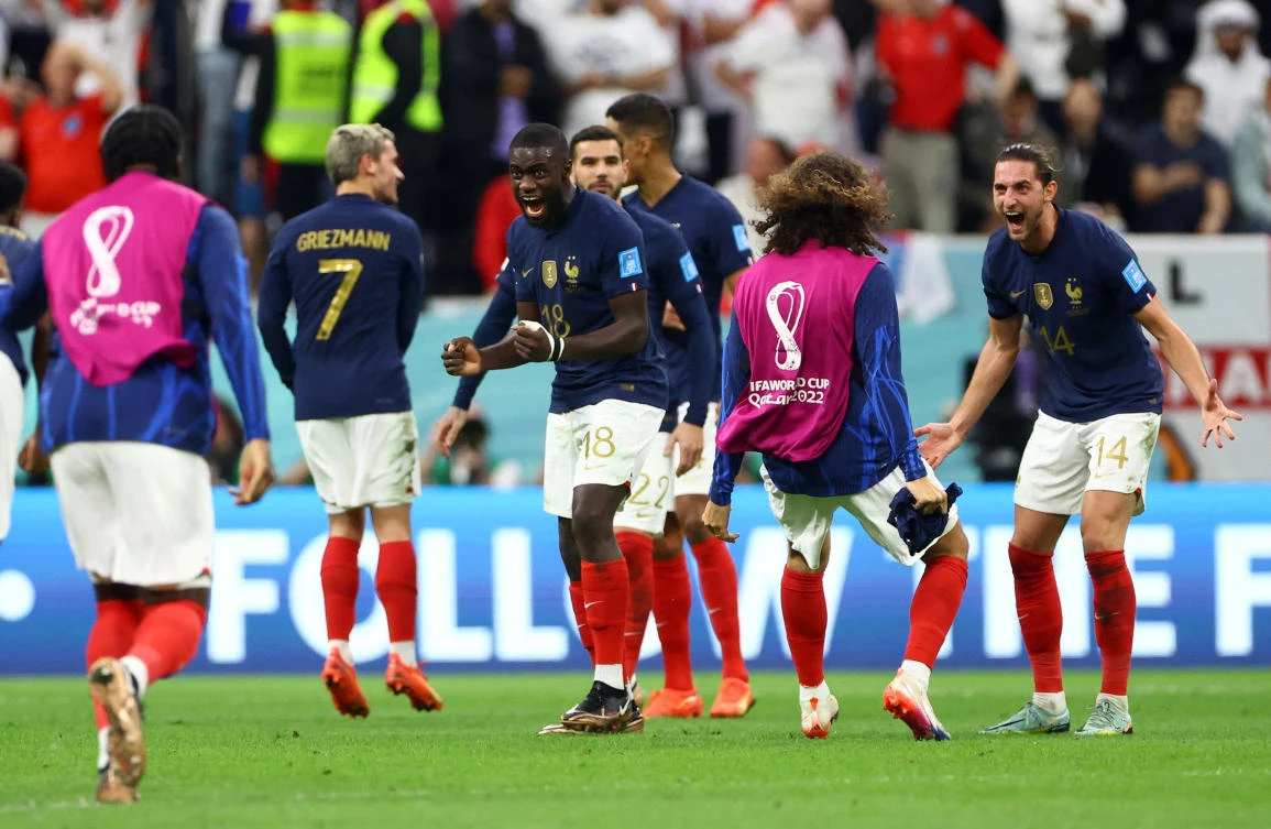 Giroud takes France into World Cup semis as Kane penalty miss costs England