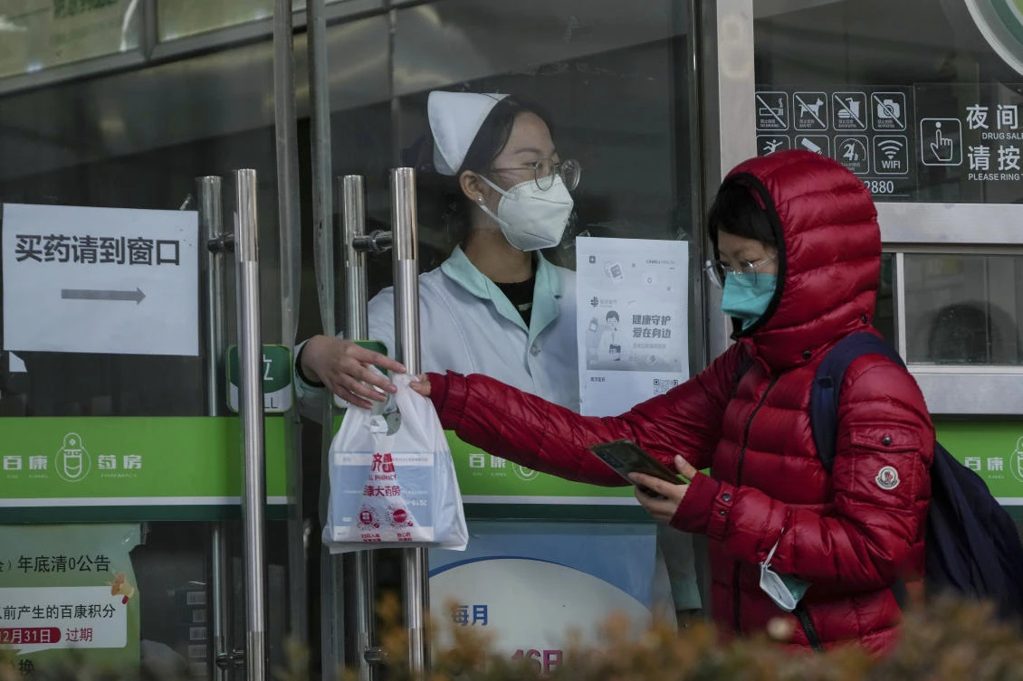 China’s leaders had long praised ‘zero-COVID’ for keeping numbers of cases and deaths much lower than in other nations. (AP)