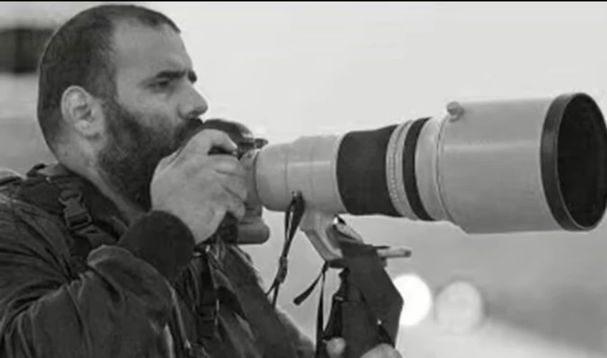 Qatari photojournalist Khalid Al-Misslam died ‘suddenly’ over the weekend while covering the World Cup. (Twitter: @MonicaGrayley)