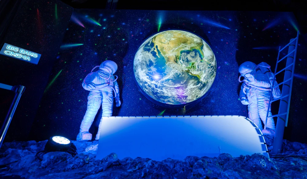 Discovery Space Mission: Explore the space immersive experience at Riyadh’s Boulevard world. (Supplied)