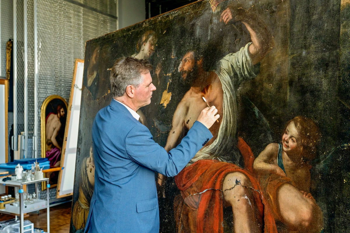 Art experts claim that there are about 60 known paintings in the world executed by the hand of Gentileschi. (Supplied)