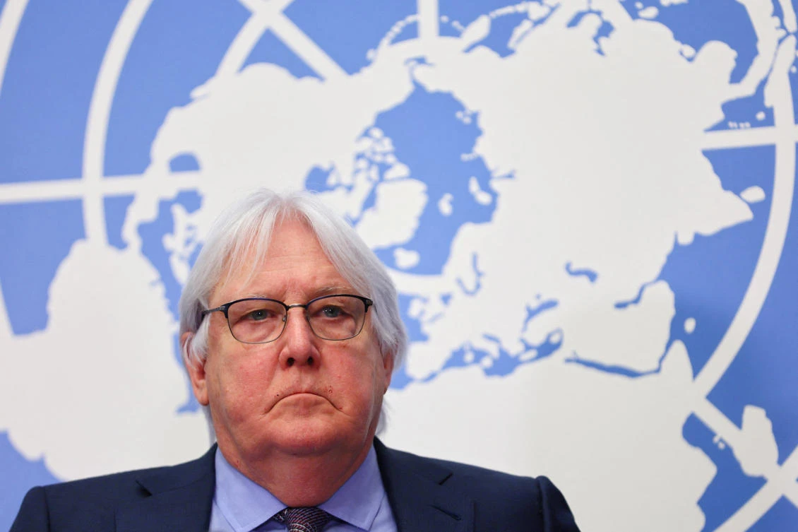 Martin Griffiths, Under-Secretary-General for Humanitarian Affairs and Emergency Relief Coordinator. (Reuters/File)