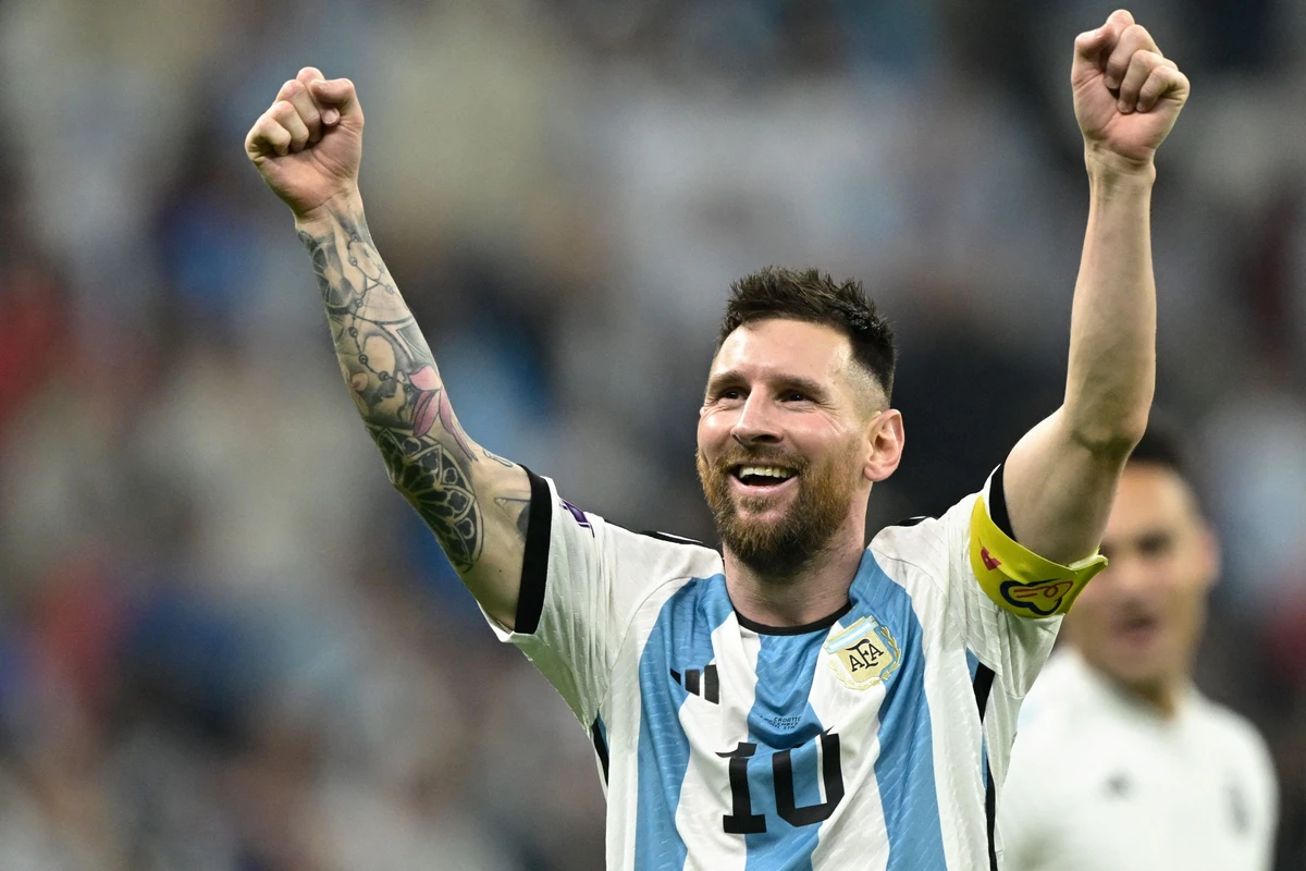 For Lionel Messi, victory against France at Lusail Stadium on Sunday is a chance to finally get his hands on the one major trophy that has eluded him in his storied career. (AFP)