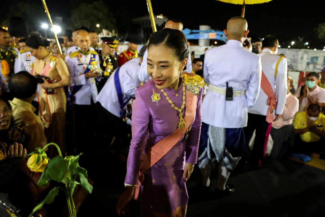 Thailand’s Princess Bajrakitiyabha is the eldest child of King Maha Vajiralongkorn. (Reuters)