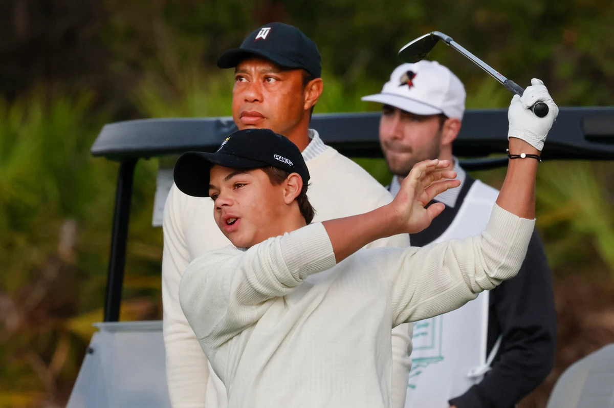 Tiger Woods limping in a tournament he wouldn’t dare miss