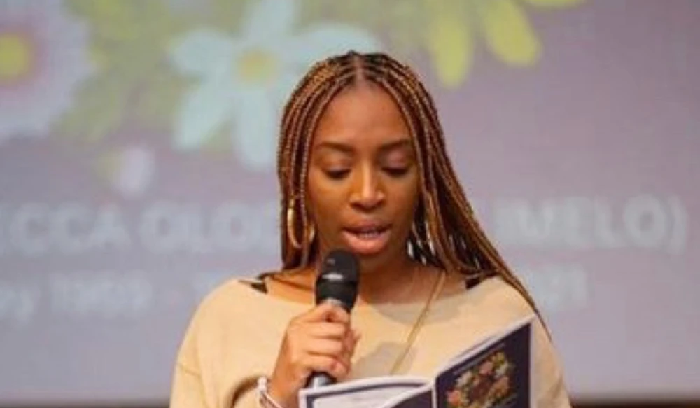 Rebecca Ikumelo. (Socialmedia)