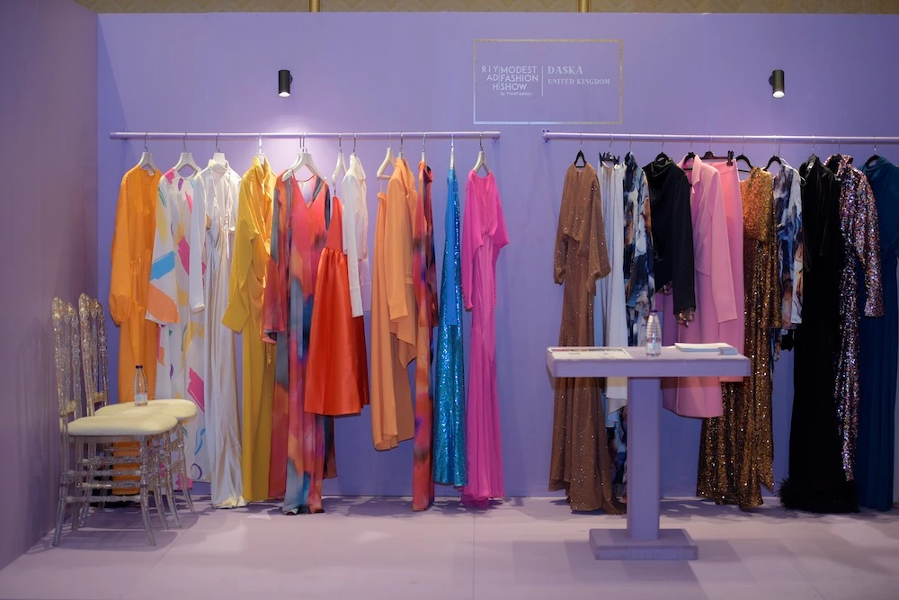 “It’s important to give women a choice so they don’t have to be looking through different brands and online platforms. It’s right here for them,” Maryam Khan, CEO of fashion label Daska, said. The UK label took the runway on Friday, sporting bold patterns and colorful prints as an ode to strong women.(Supplied)