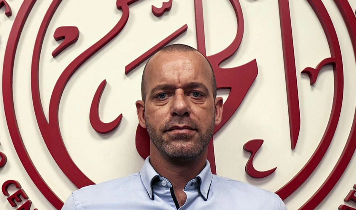 Above, French-Palestinian lawyer Salah Hamouri was expelled on Sunday morning from Israel. (AFP/File)