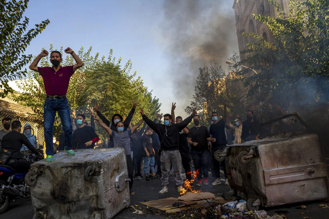 Iran’s southeastern region has been beset by anti-government protests as well as extremist and criminal unrest. (AP)