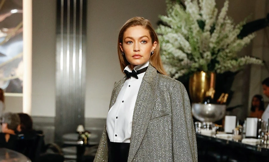 Gigi Hadid stars in Ralph Lauren holiday campaign