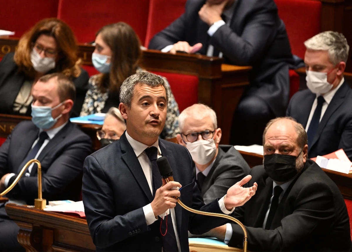 French Interior Minister Gerald Darmanin announced a return “to a normal consular relationship” with Algeria. (File/AFP)