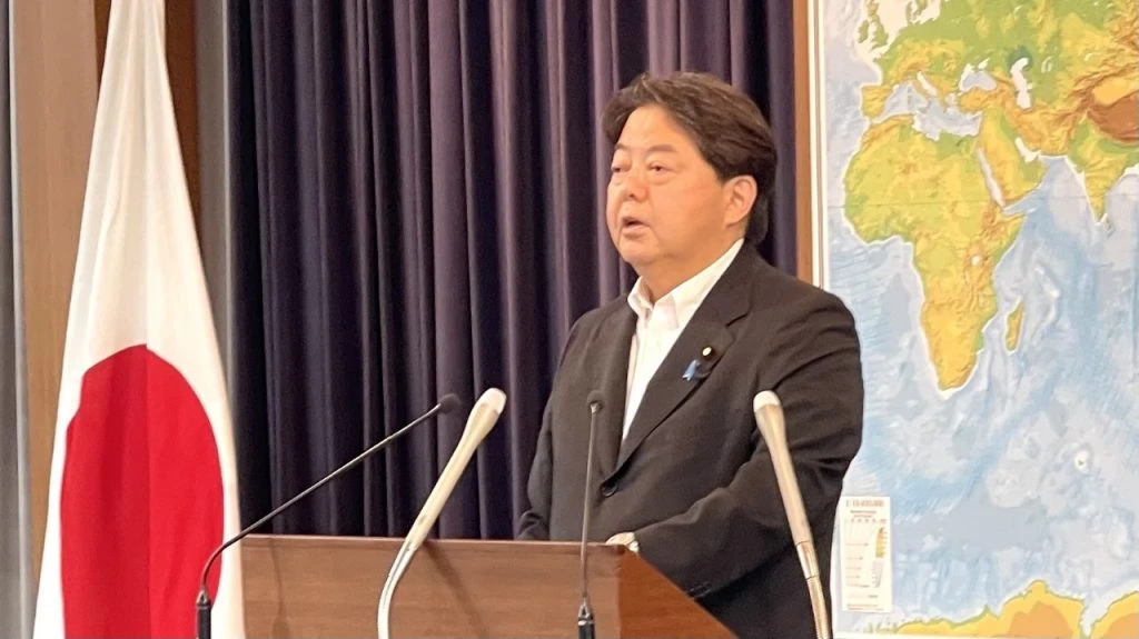 Japan Foreign Minister Hayashi Yoshimasa. (ANJP)