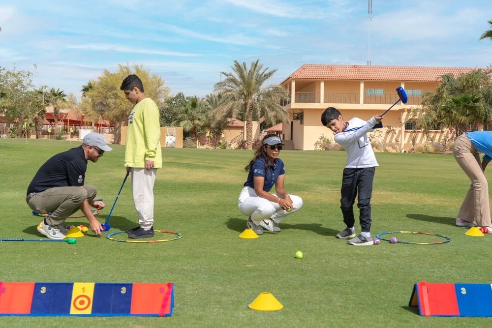 Golf Saudi is also looking to host 700 try-golf events by 2025, in order to bring golf into the community. (Supplied)