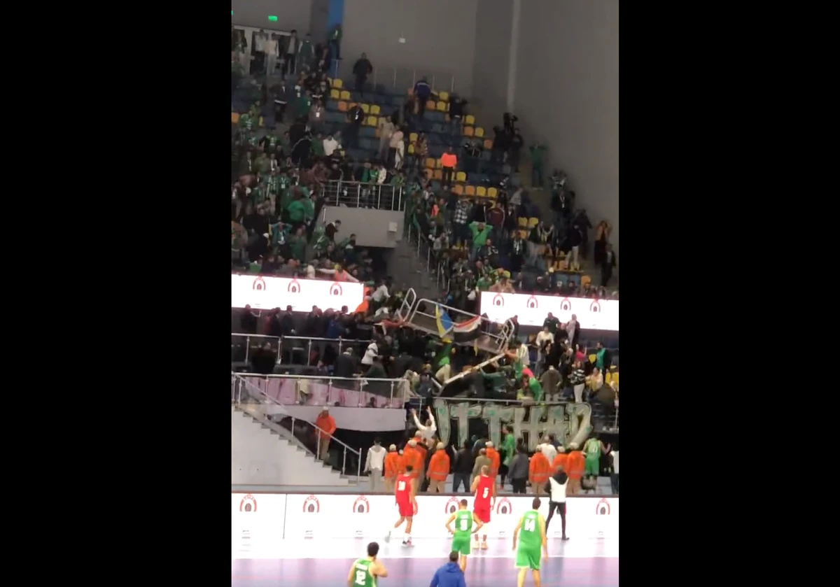Photos and videos posted on social media showed some fans screaming in pain. (Supplied)