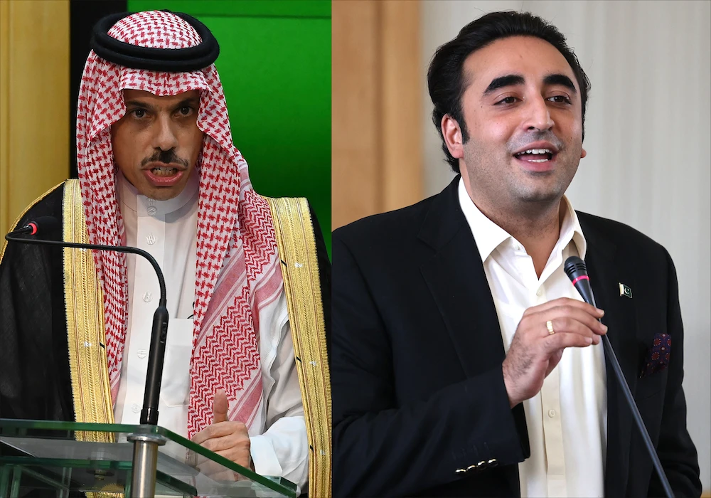 Saudi, Pakistani foreign ministers discuss strengthening joint efforts