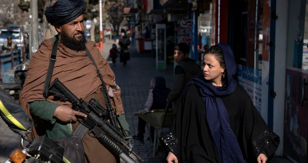 Last week the Taliban also banned women from attending university, prompting global outrage and protests in some Afghan cities. (AP)