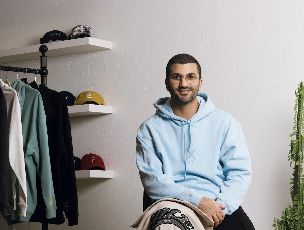 Faisal Suleiman is the founder and creative director of SULÉ. (Supplied)
