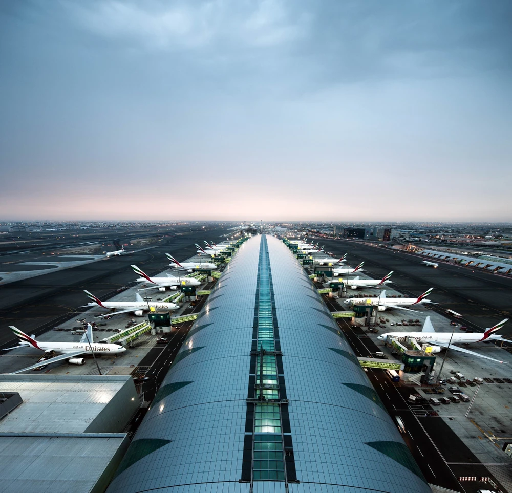 Dubai International's average daily passenger numbers are almost at pre-pandemic levels. (Shutterstock)
