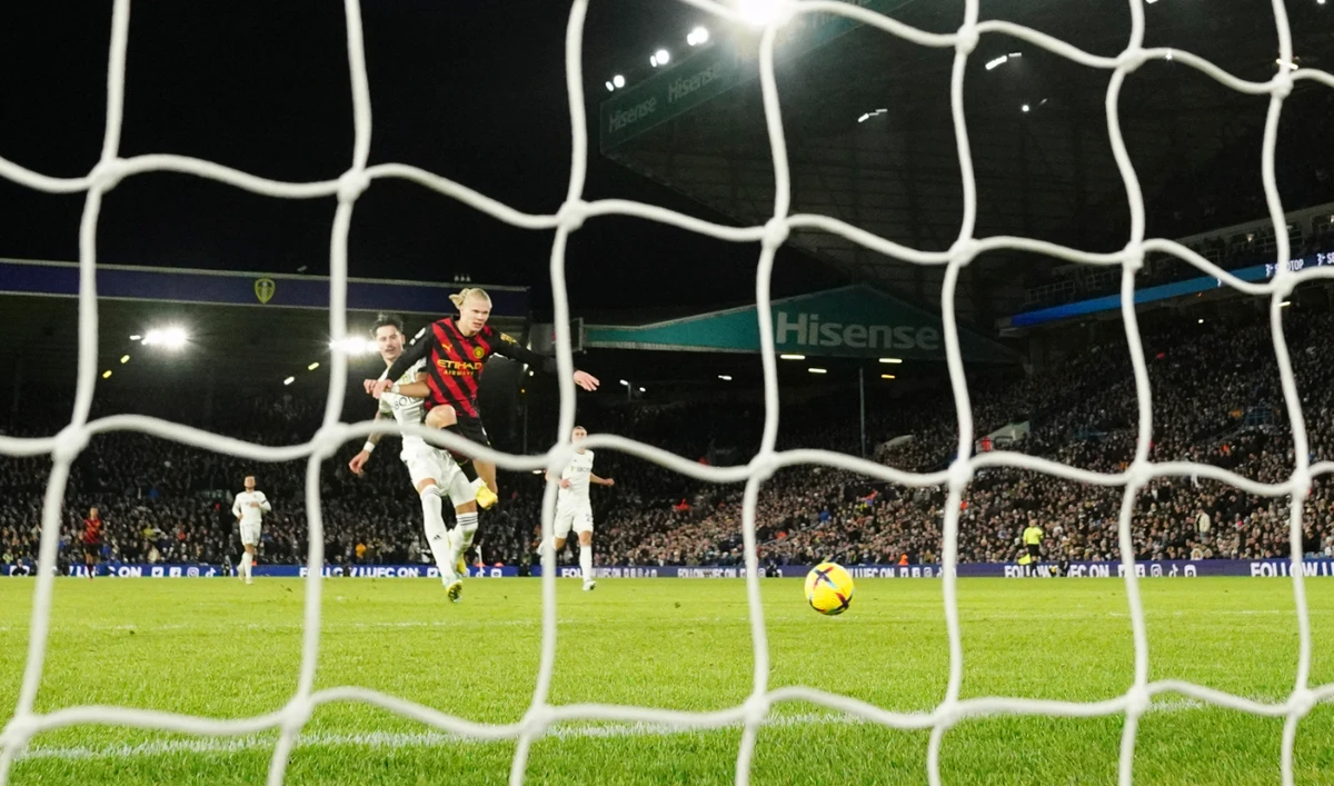 Two-goal Haaland returns to haunt Leeds in Manchester City win
