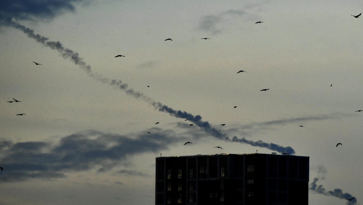 It happened while Russia was firing dozens of missiles at cities across Ukraine in one of the biggest waves of strikes of the conflict. (File/AFP)