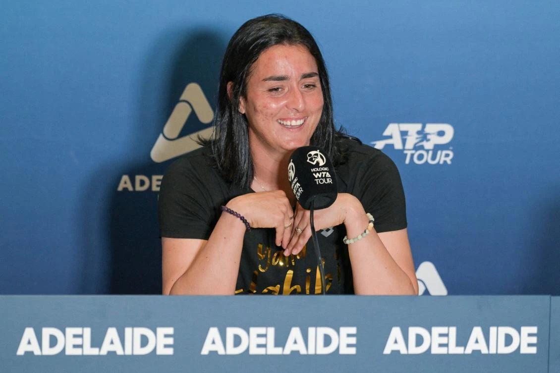 Ons Jabeur will open in Adelaide after a first-round bye against the winner from Romania’s Sorana Cirstea and a qualifier. (AFP)