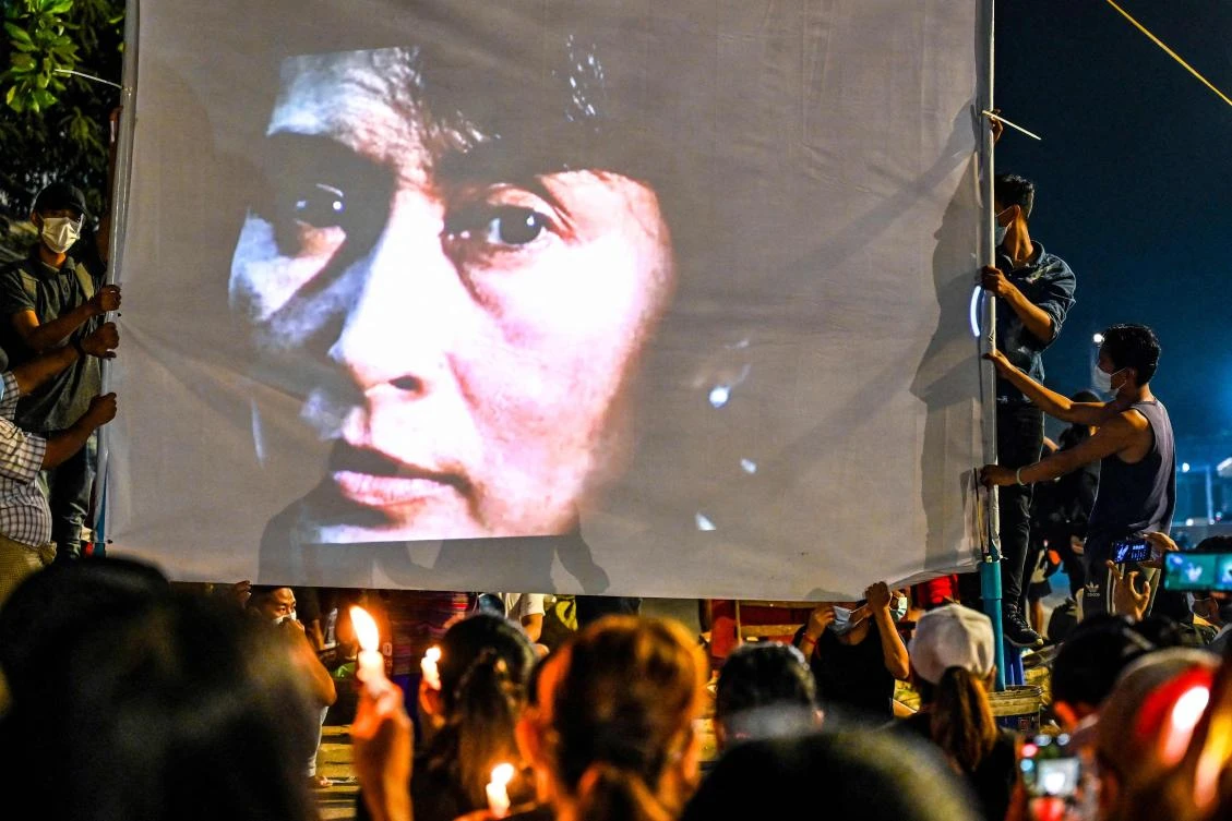 Myanmar has been engulfed in what some UN experts have characterized as a civil war since the military seized power from the elected government of Aung San Suu Kyi in February 2021. (AFP)