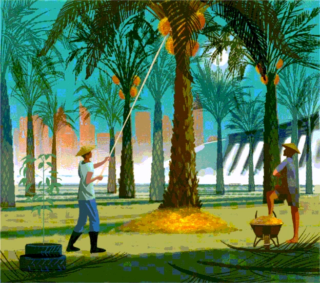 Illustration and animation for Arab News: Alex Green
