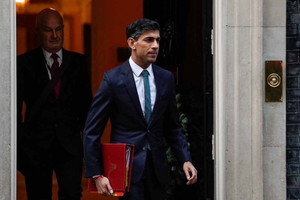 Although a breakthrough cannot be ruled out this year, Rishi Sunak’s room for compromise will be limited (File/AFP)