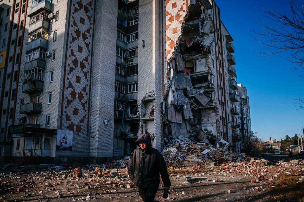Putin's reading of history helps explain the risks he has taken in Ukraine since last February (File/AFP)