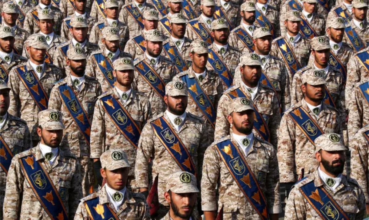 From a human rights perspective, IRGC and its paramilitary group, are heavily involved in the suppression of protesters. (AP)