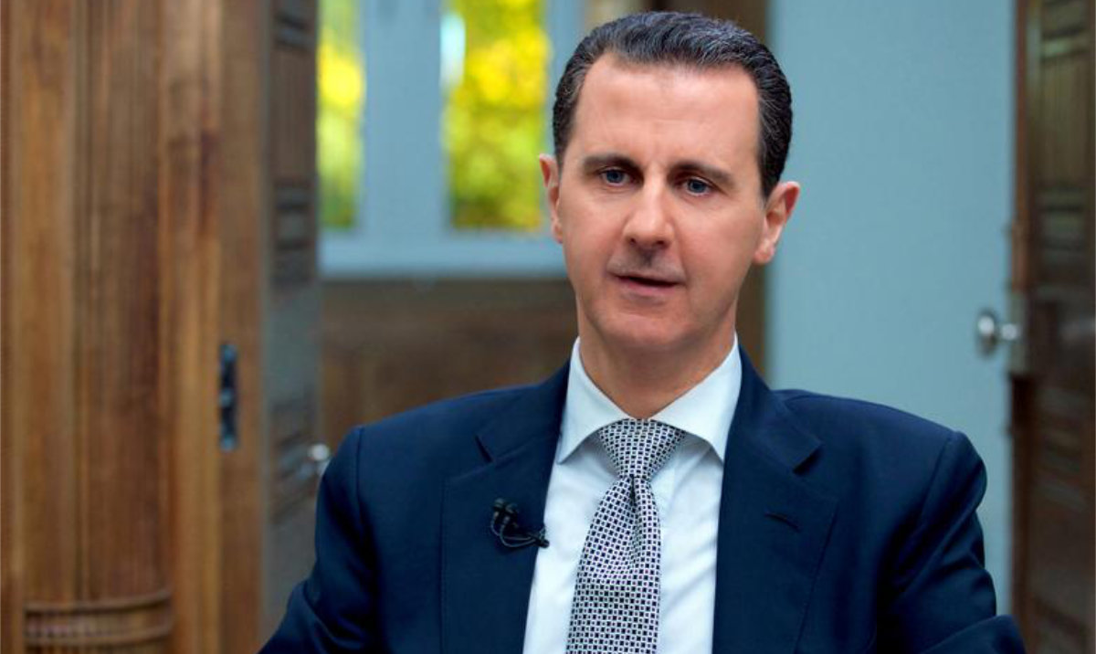 Syria’s President Bashar Al-Assad. (Reuters)